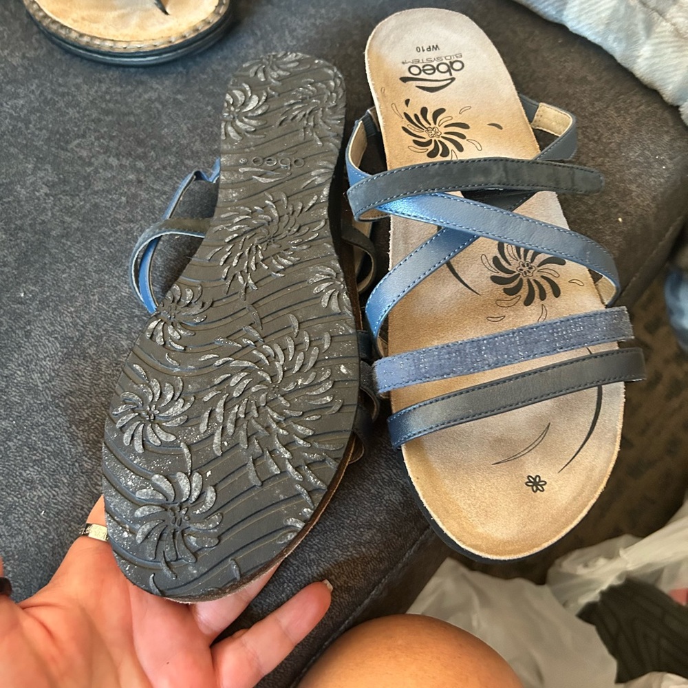 Abeo sandals hardly worn